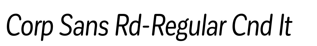 Corp Sans Rd-Regular Cnd It